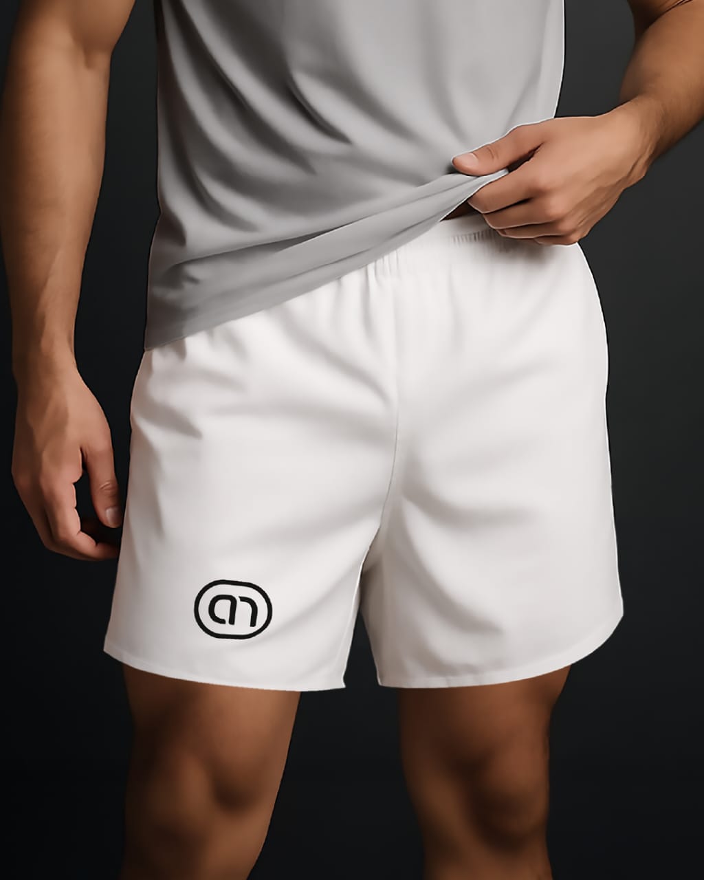Cobander White ONe  Swim Trunks