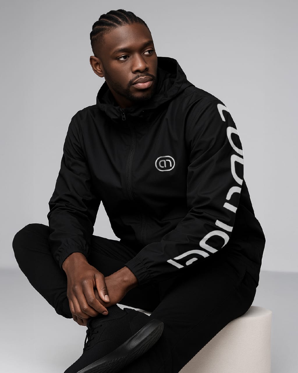 Cobander Black ONE windbreaker