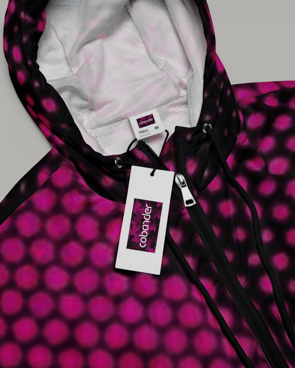 Cobander Bad Purple ONE cropped windbreaker